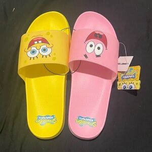 SpongeBob SquarePants Kids Sandals - Yellow and Pink